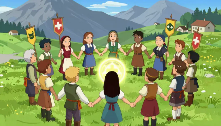 Visual representation of "confederation" - An organization consisting of different groups united for a common purpose.