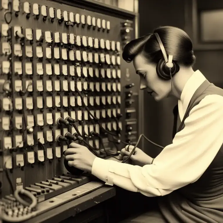 Visual representation of "put through" - To connect a telephone call to the number or person desired