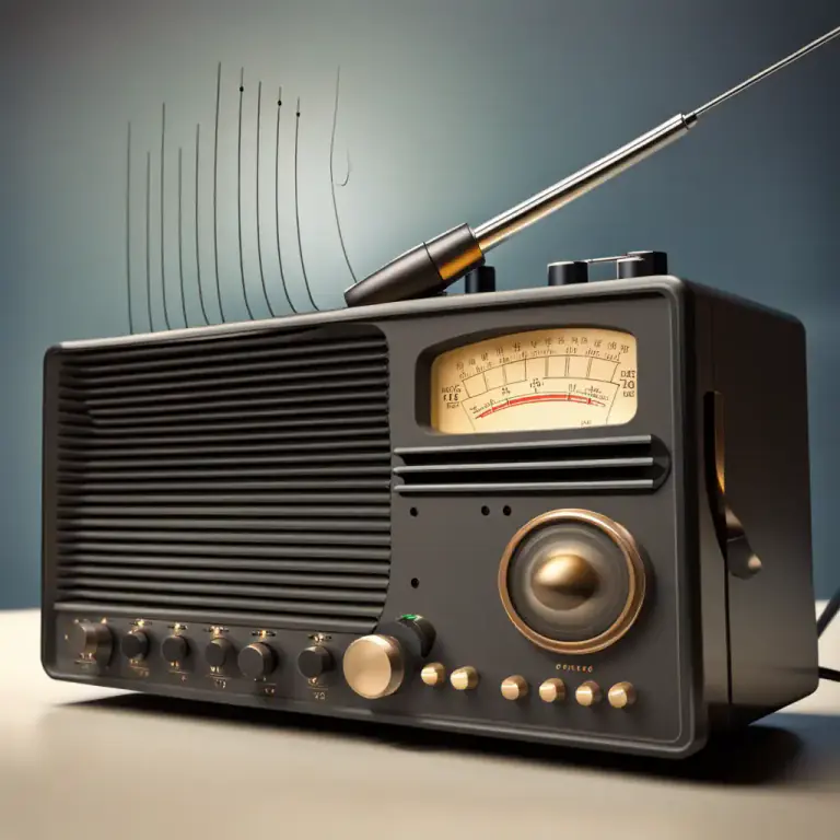 Visual representation of "detector" - Part of a radio receiver that extracts the information from the incoming signal