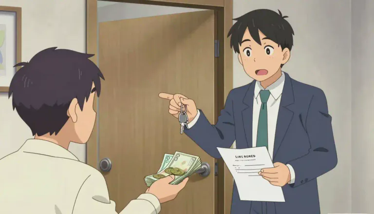 Visual representation of "rent" - Money that you pay to use someone else's property