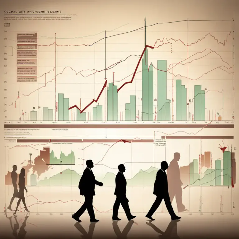 Visual representation of "the new normal" - A change in society or culture after a significant event.