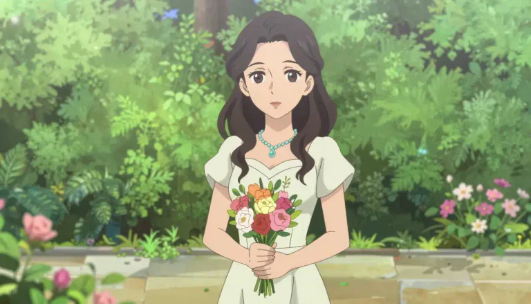 Visual representation of "nubile" - A young woman who is attractive and ready for marriage