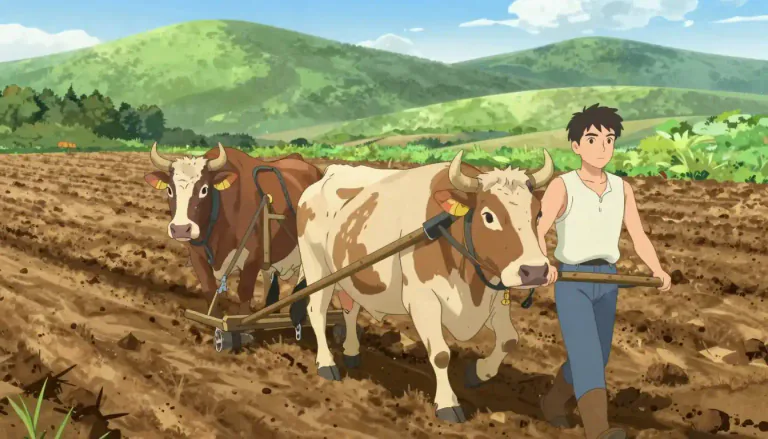 Visual representation of "ploughman" - A man who ploughs the land or manages the plough.