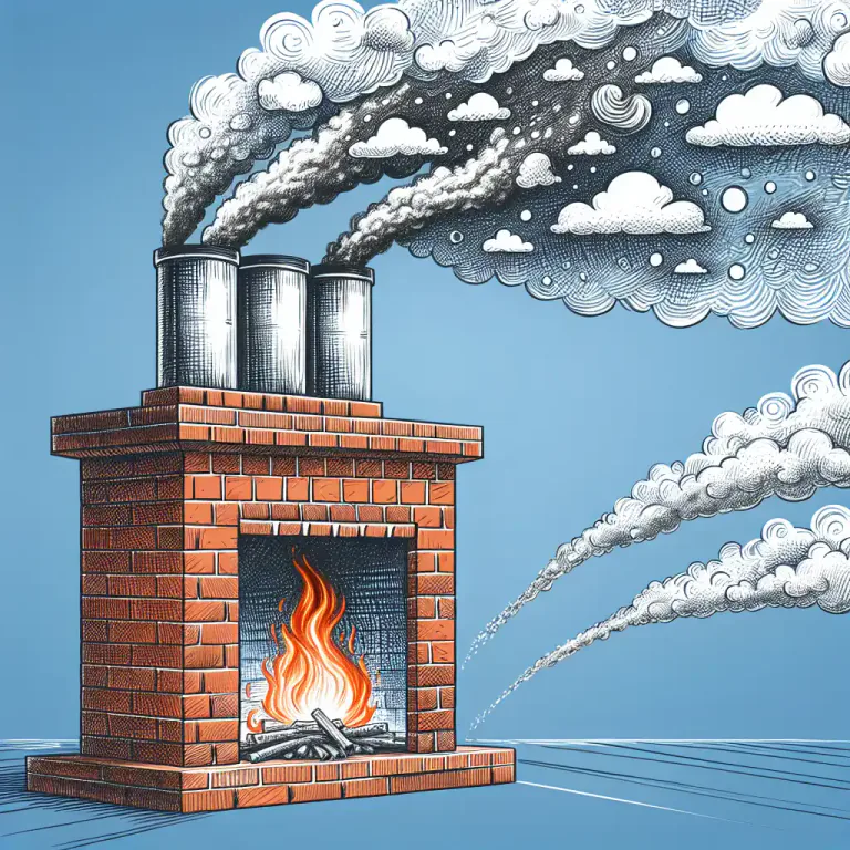 Visual representation of "flue" - An open channel or tube that directs heat, gas, or fluid