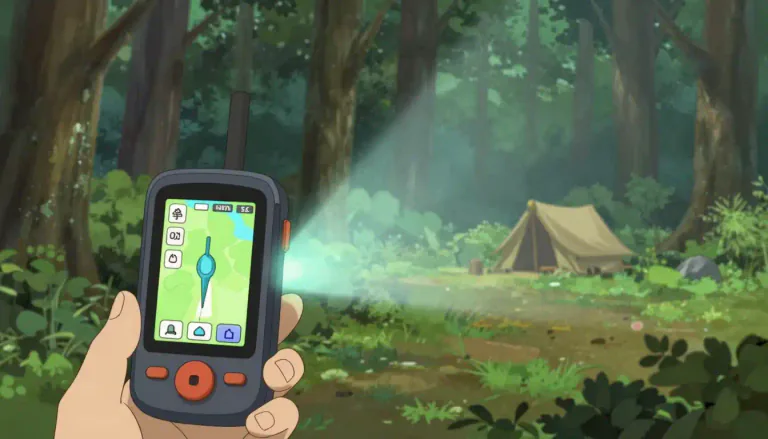 Visual representation of "locator" - Something that helps find the exact position of something else.