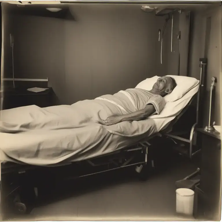 Visual representation of "atrophy" - The process or result of wasting away due to lack of use or practice