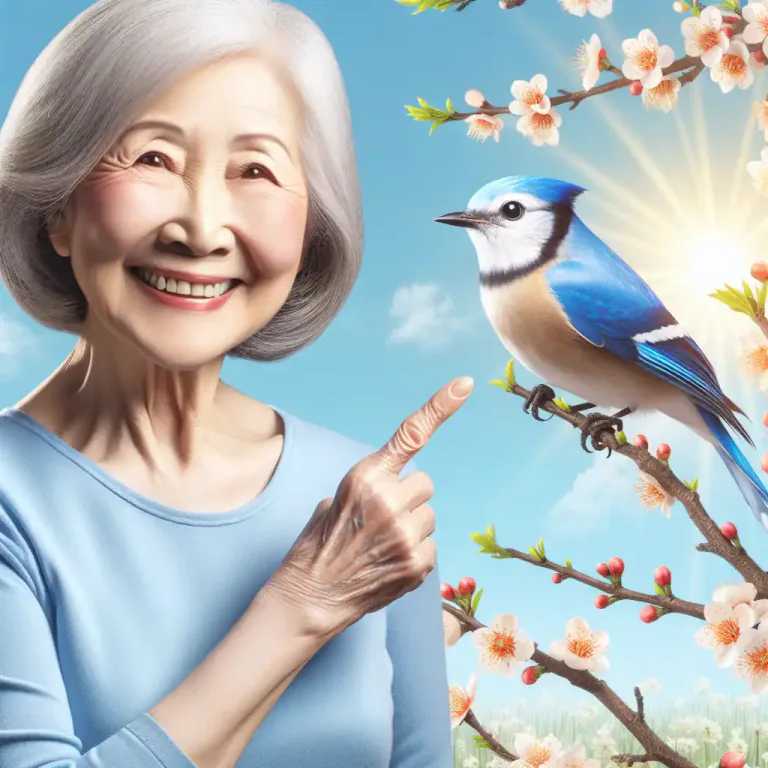 Visual representation of "bluebird" - A symbol of happiness or a good omen in popular culture or literature.
