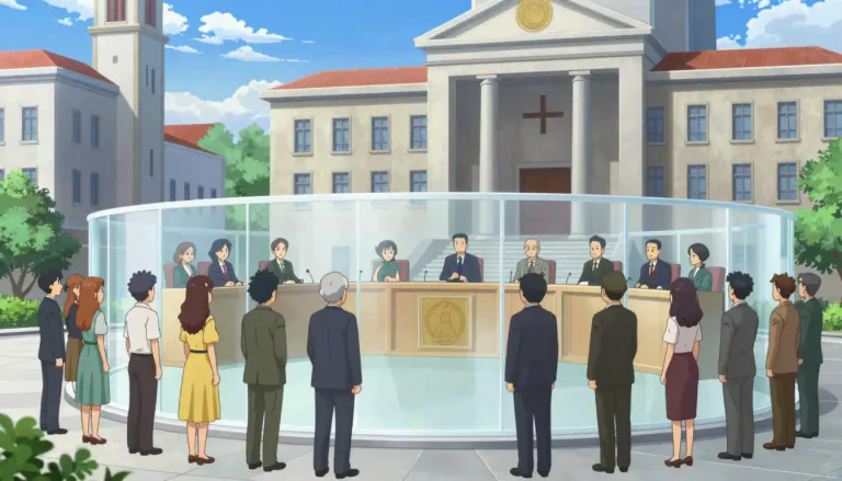 Visual representation of "secularism" - The belief that religion should not be involved with the ordinary social and political activities of a country.