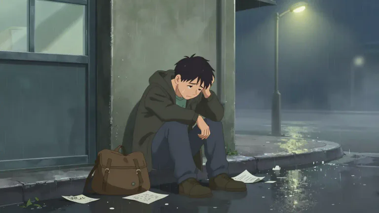 Visual representation of "hopeless" - Feeling or causing feelings of despair; having no hope.