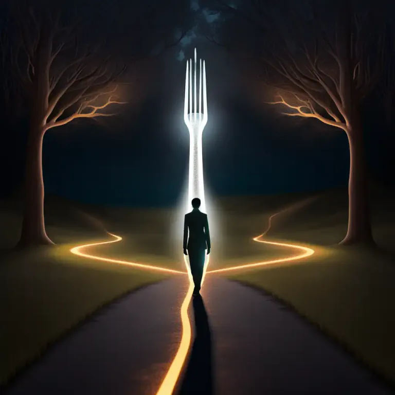 Visual representation of "hereafter" - The time after the present