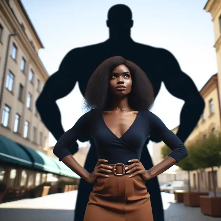 Visual representation of "affront" - To meet defiantly or encounter