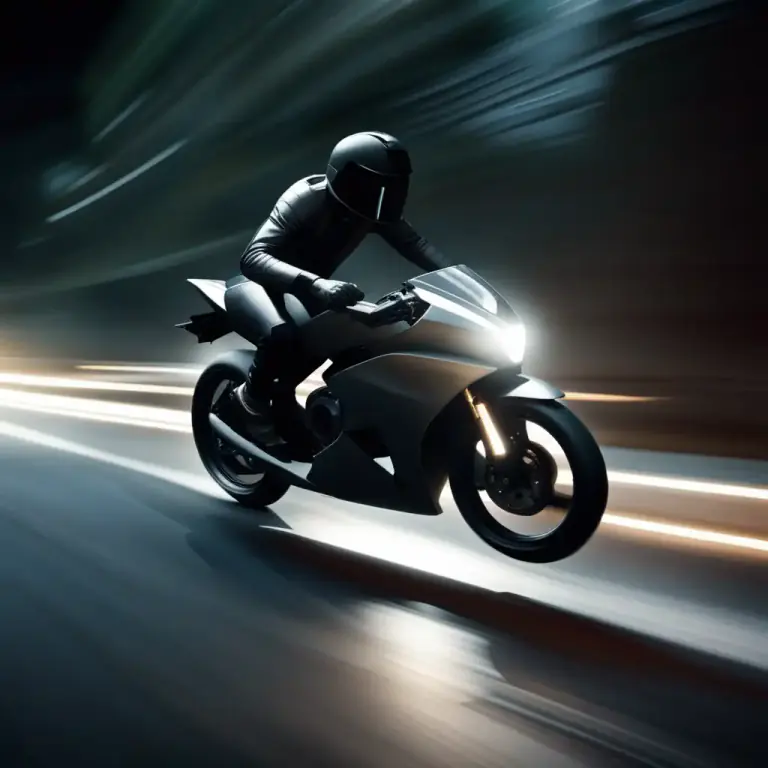 Visual representation of "ninja" - A small, quiet and fast motorbike