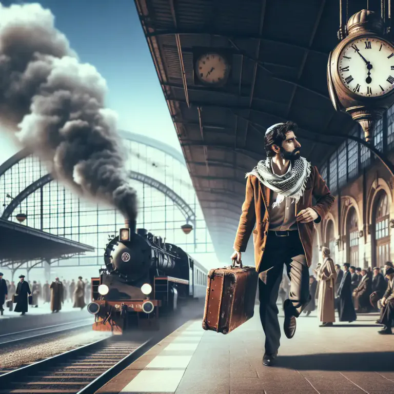 Visual representation of "scoot" - to go or leave quickly