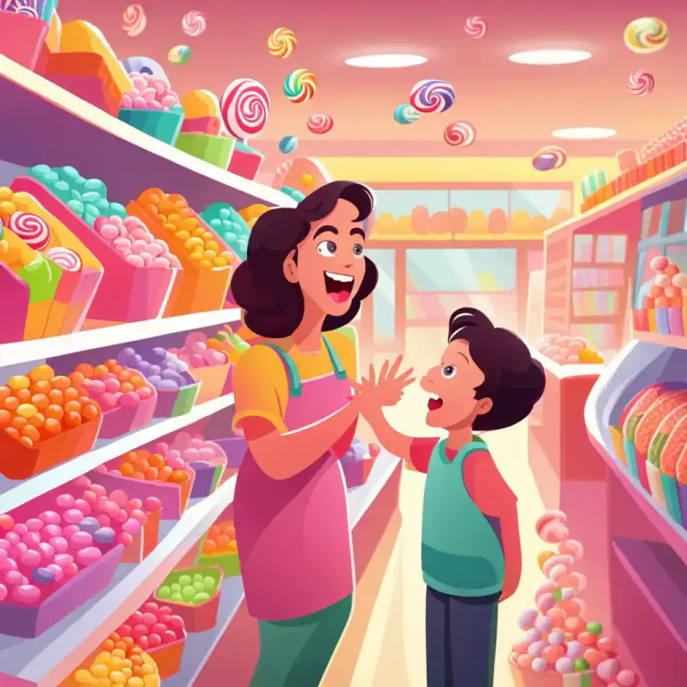 Visual representation of "sweetie" - A sweet or candy