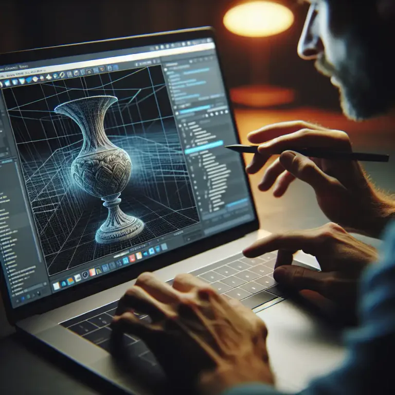 Visual representation of "digitize" - To show or express something as a number or in a digital form