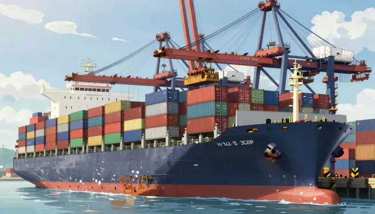 Visual representation of "shipload" - The amount that a ship can carry