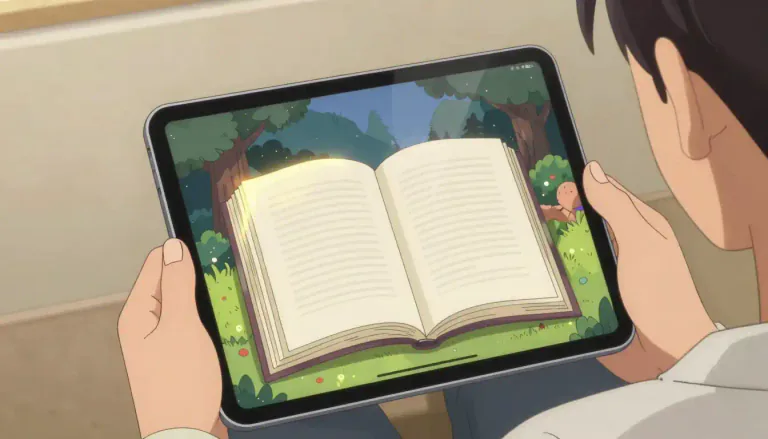 Visual representation of "ibook" - An iBook is a type of electronic book created by Apple, designed to be read on Apple devices.
