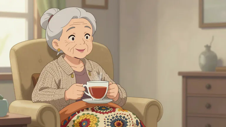 Visual representation of "gran" - Short for grandmother or grandma.