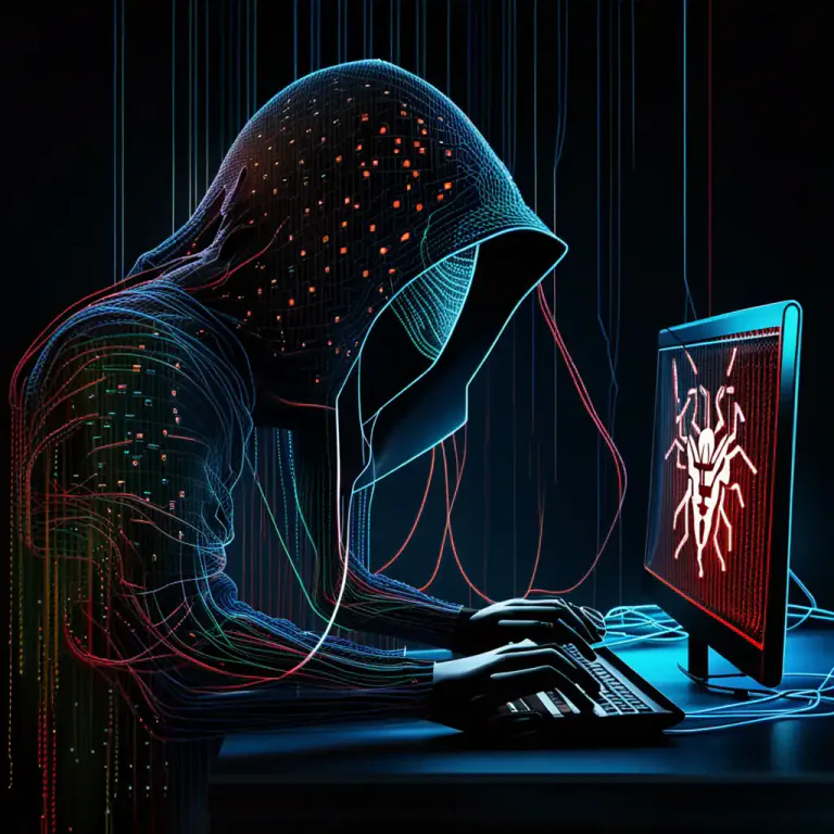 Visual representation of "exploit" - to use a bug or vulnerability in a software or system to cause unexpected behaviour