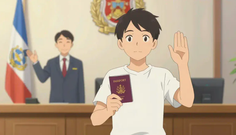 Visual representation of "citizenship" - The legal status of being a citizen of a particular country
