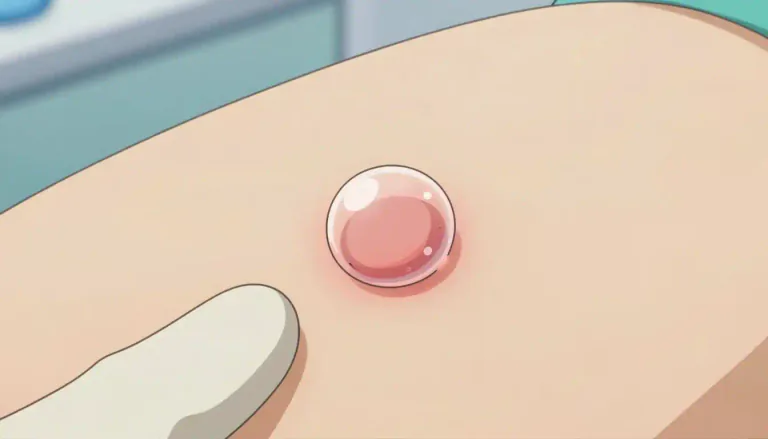 Visual representation of "bleb" - A bleb is a small fluid-filled blister or bubble that can form in various parts of the body, including the skin or inside tissues.