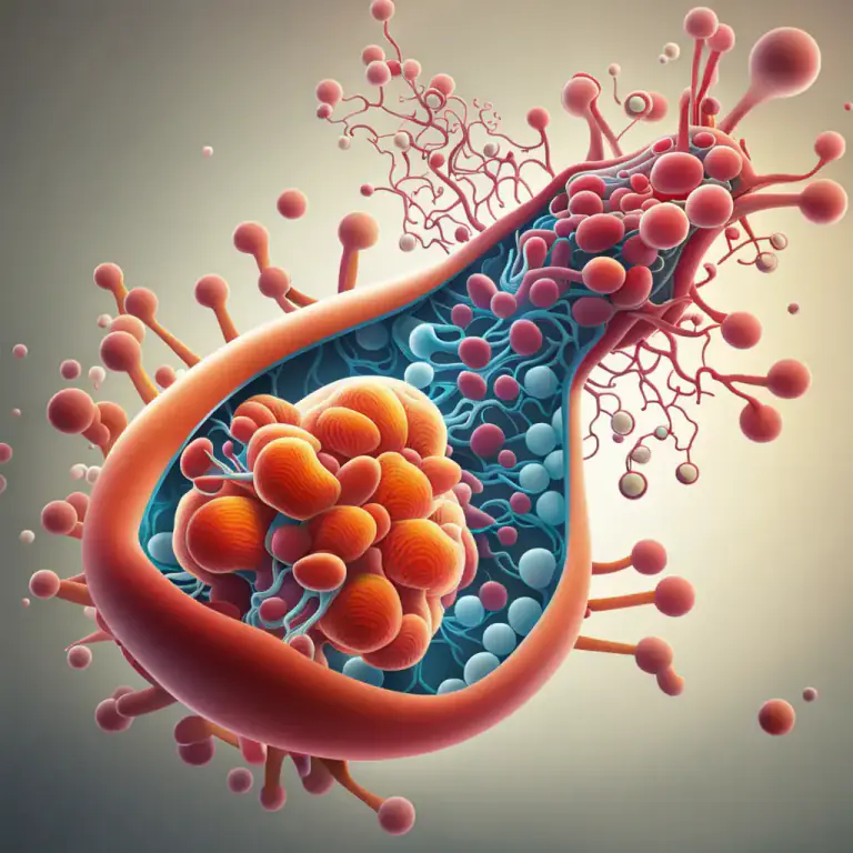 Visual representation of "synthesis" - The production of a substance or compound by a living organism.