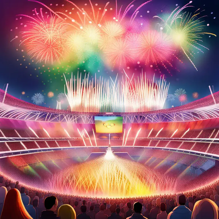 Visual representation of "pageant" - A grand display