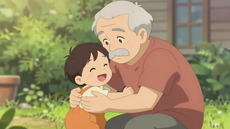 Visual representation of "grandbaby" - A term of endearment for a grandchild, often used informally to express affection.