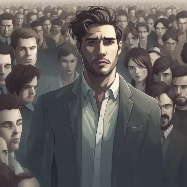 Visual representation of "annihilation" - The state of being completely forgotten or unknown