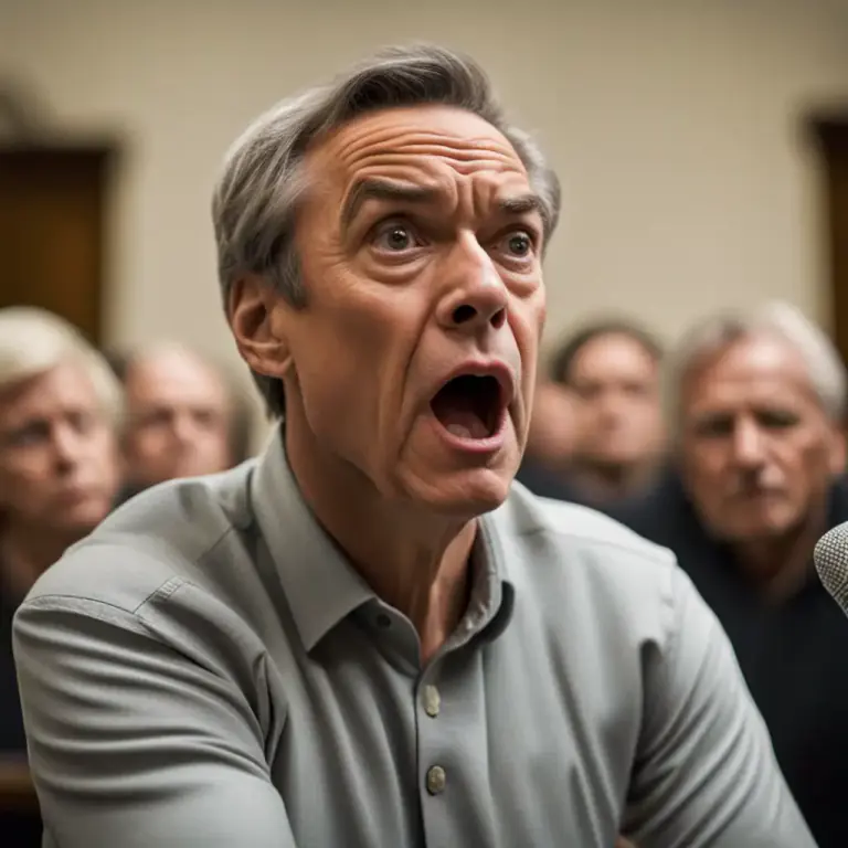 Visual representation of "ask back" - To request a repetition or clarification of something that someone has just said