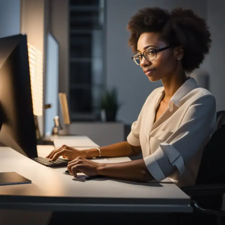 Visual representation of "write in" - To communicate with an organization or a public individual by writing a letter, email, or online post.