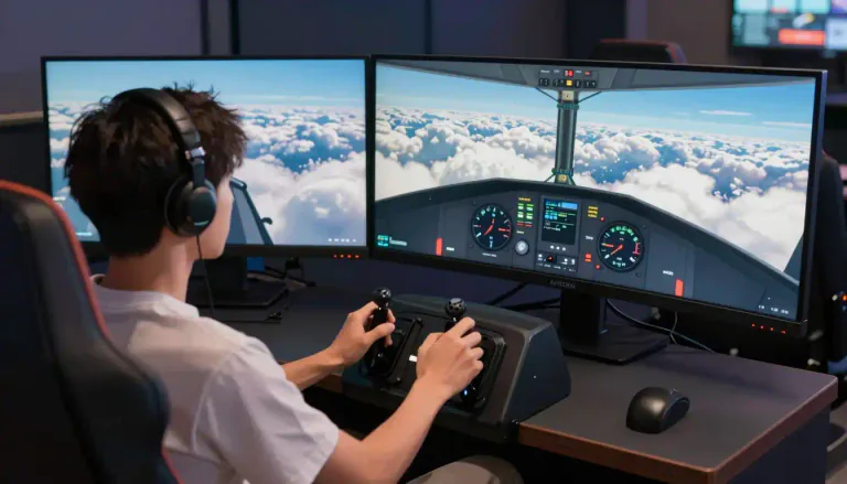 Visual representation of "sim" - Short for 'simulated' and 'simulation', a sim is typically used in gaming to refer to a game based on real life activities.