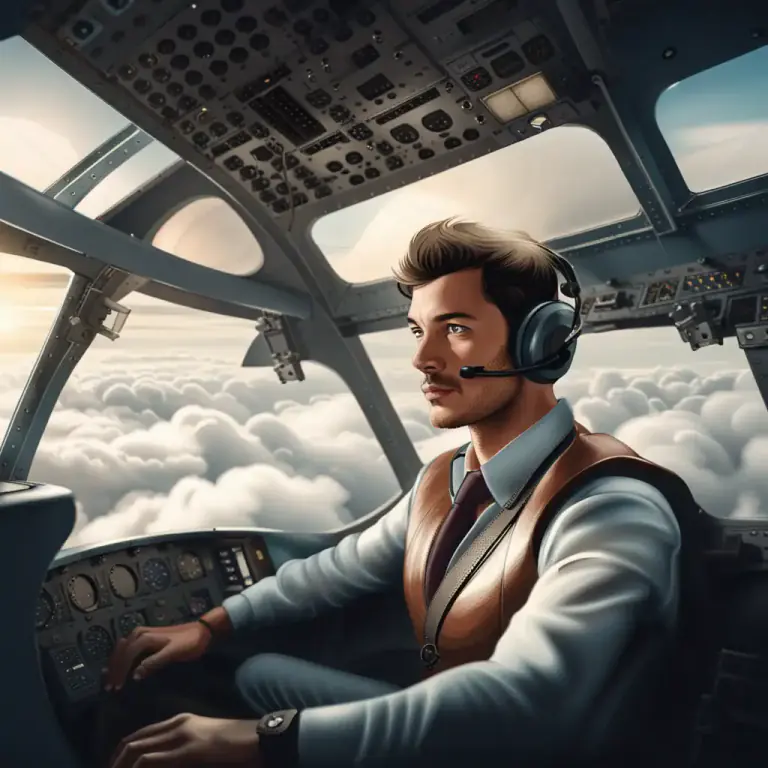 Visual representation of "fly" - to operate or pilot an aircraft