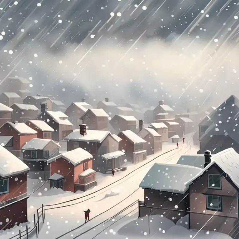 Visual representation of "snow" - When it's snowing, or when snow falls from the sky