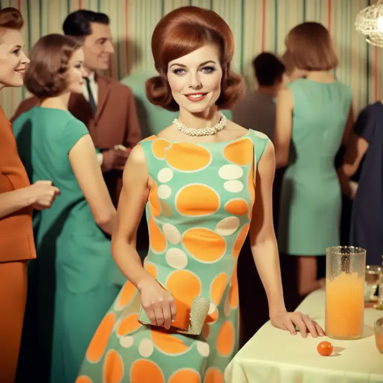Visual representation of "chemise" - A straight, waistless dress of the 1960s