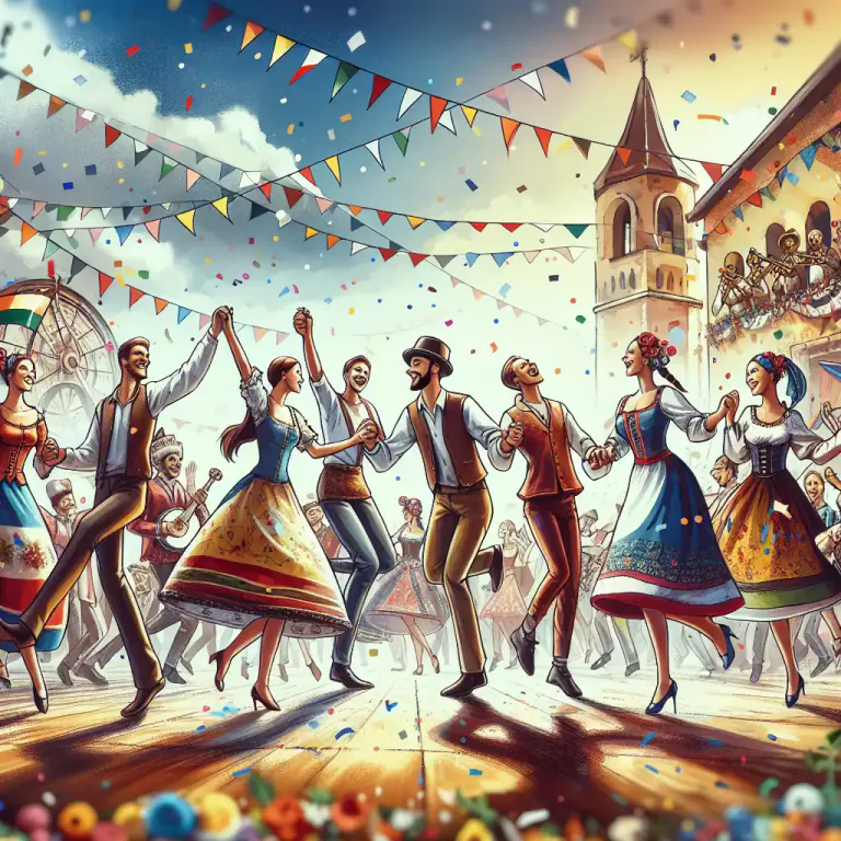 Visual representation of "tarantula" - In dance, tarantula refers to a historical dance called tarantella which was believed to cure the bite of a tarantula spider.