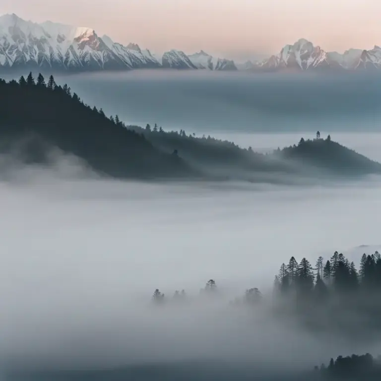 Visual representation of "befog" - To cover with fog or mist