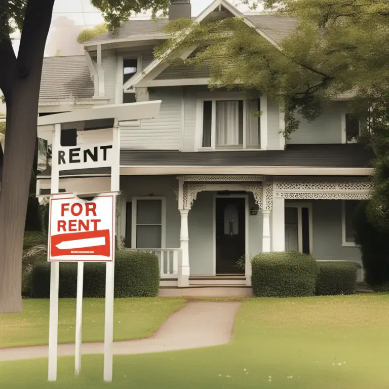 Visual representation of "for rent" - Available to be used or occupied in exchange for payment