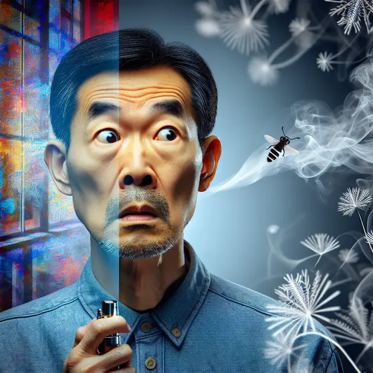 Visual representation of "smell" - To notice or identify something by the scent that it has