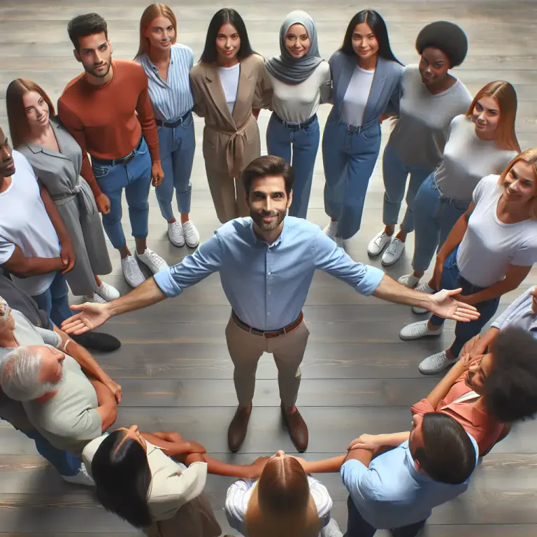 Visual representation of "bring" - To influence something or someone in a specific way