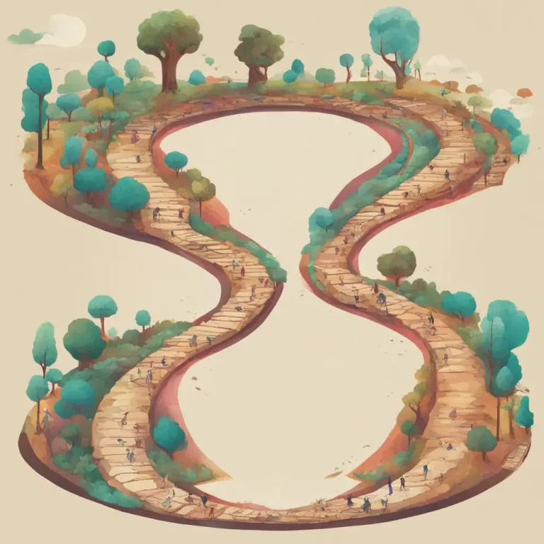 Visual representation of "take something further" - To extend or carry on a process or activity to a more advanced or serious stage.
