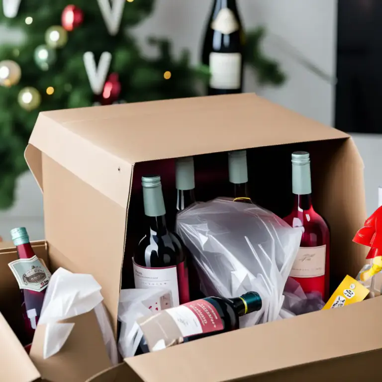 Visual representation of "goon" - A cheap wine, usually sold in a box with a plastic bag inside