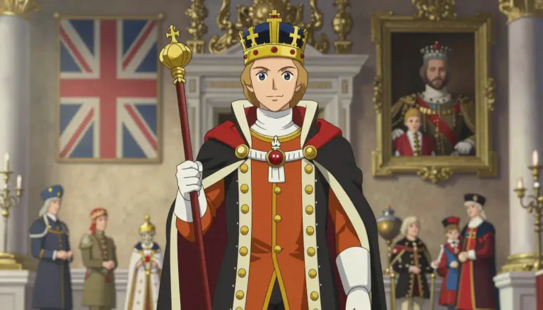 Visual representation of "hanoverian" - Relating to the German House of Hanover, especially the British kings from this house.