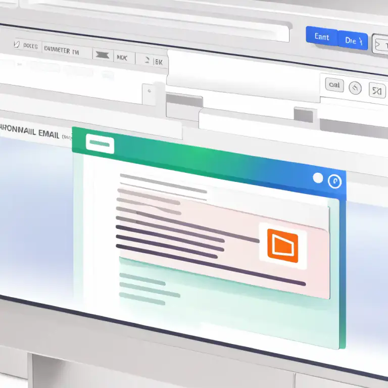 Visual representation of "attach" - To send a file or document with an email message