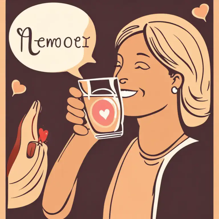 Visual representation of "here’s to somebody/something" - Used to express appreciation for someone or something.