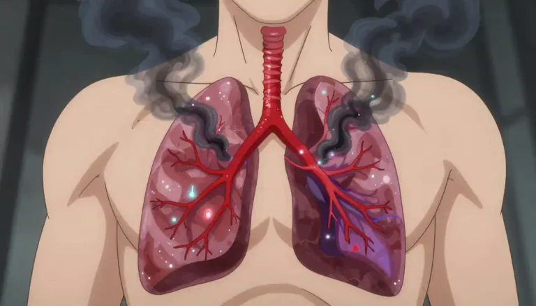 Visual representation of "acidosis" - A condition caused by an increase in carbon dioxide in the blood, leading to lower pH levels.