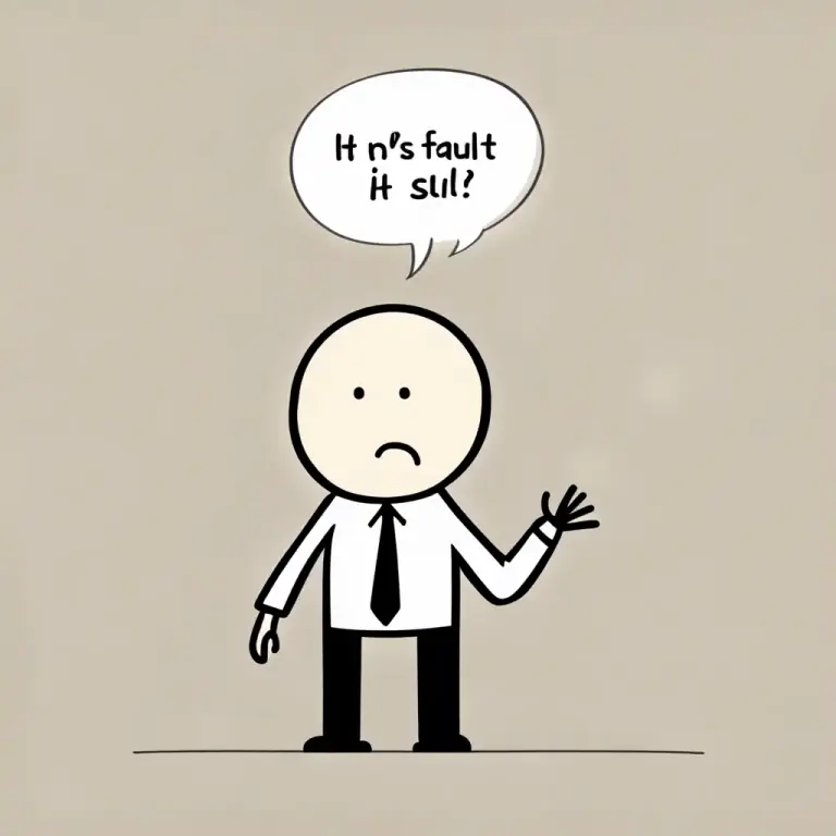 Visual representation of "you, he, she, etc. started it" - Used to accuse someone of being the cause of a problem