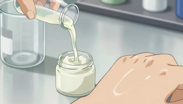 Visual representation of "glycerol" - A sweet, colorless, viscous liquid that is used in food and pharmaceuticals as a humectant and as a solvent.