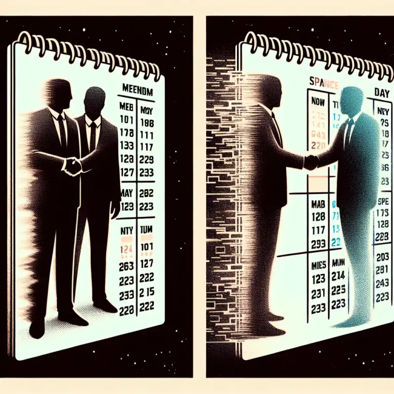 Visual representation of "few" - Not often