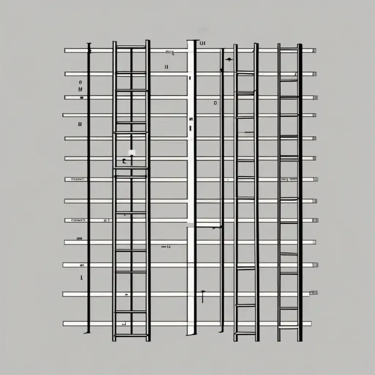 Visual representation of "ladder" - In computing, a ladder is a type of diagram.
